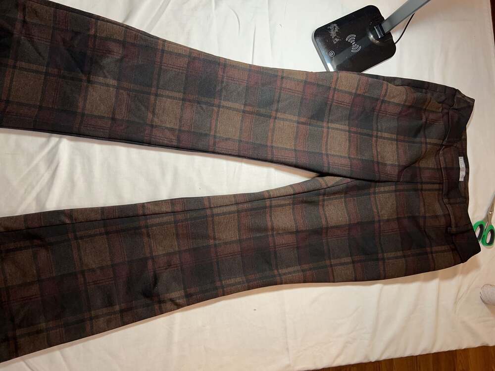 I Love Tyler Madison Plaid Trousers Size S/P